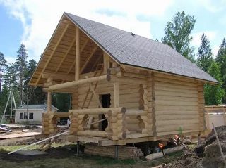 Бани из бревна в Тюменской области