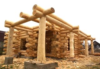 Бани из бревна в Тюменской области